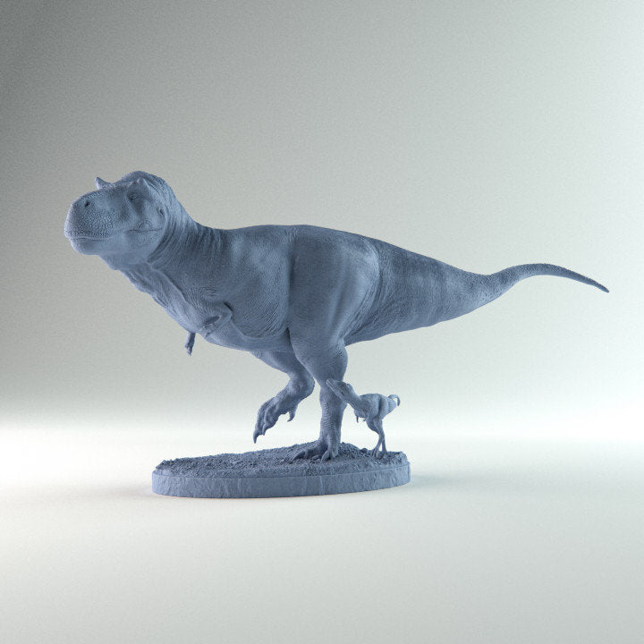 Tyrannosaurus Rex and Juvenile 1:35 Scale