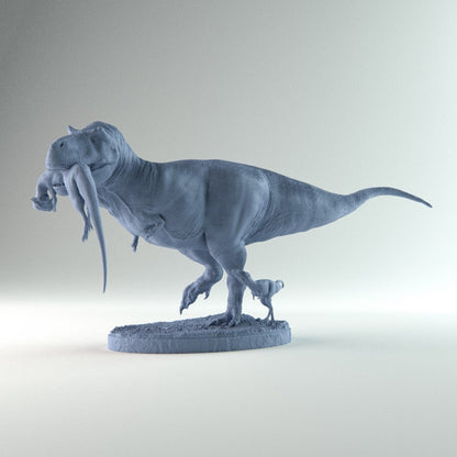 Tyrannosaurus Rex and Juvenile 1:35 Scale