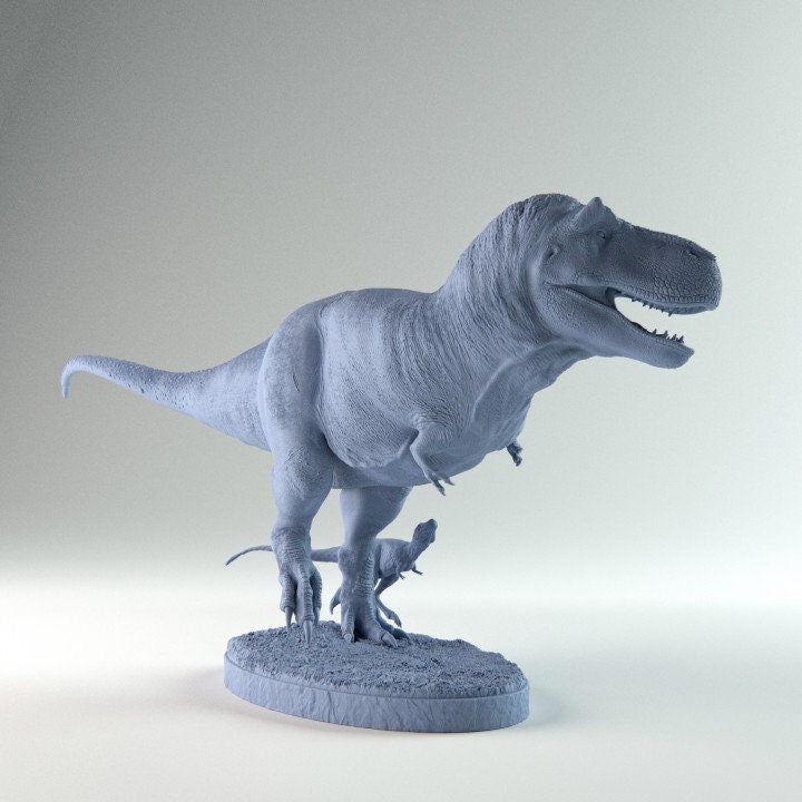 Tyrannosaurus Rex and Juvenile 1:35 Scale