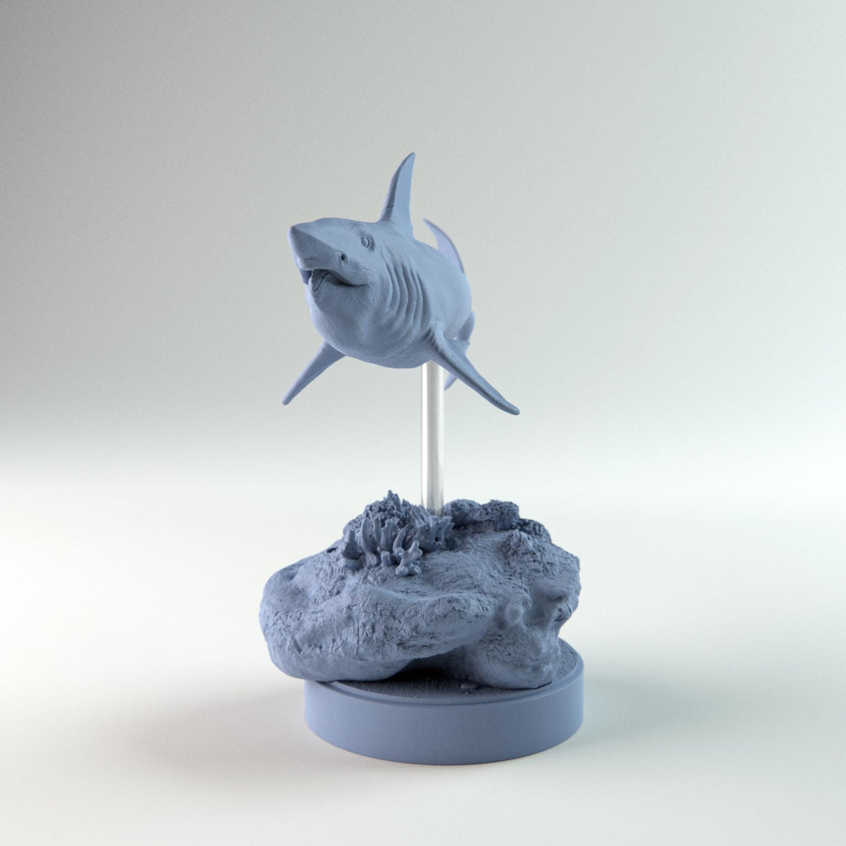Helicoprion Swimming Up