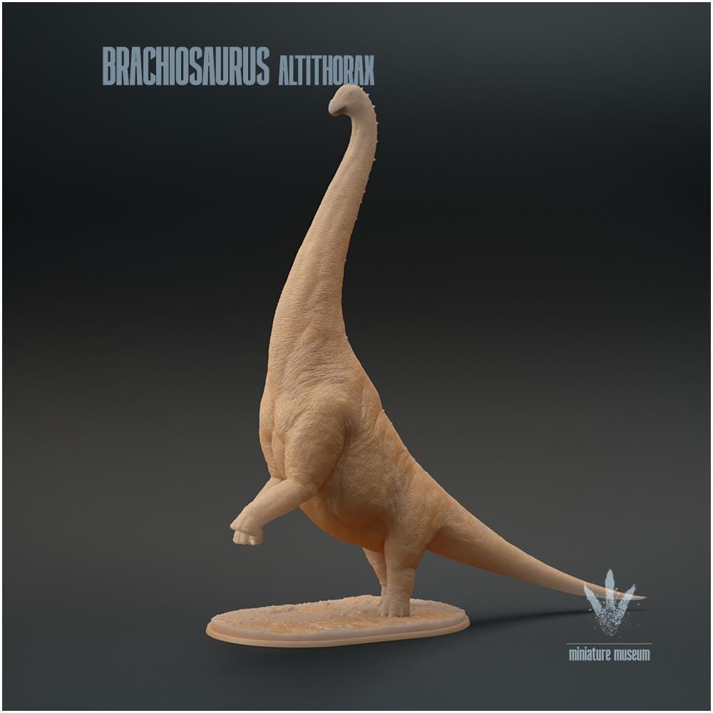 Brachiosaurus Altithorax Standing 1:35 Scale