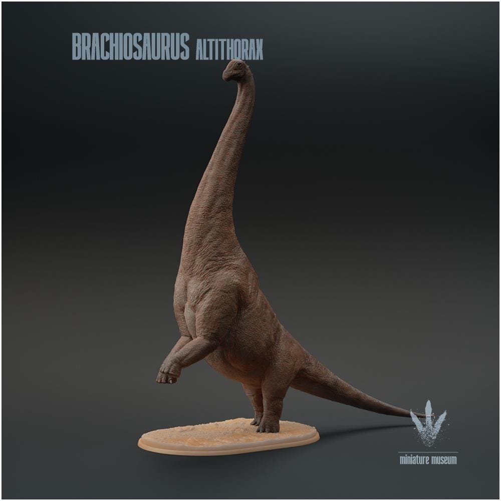 Brachiosaurus Altithorax Standing 1:35 Scale
