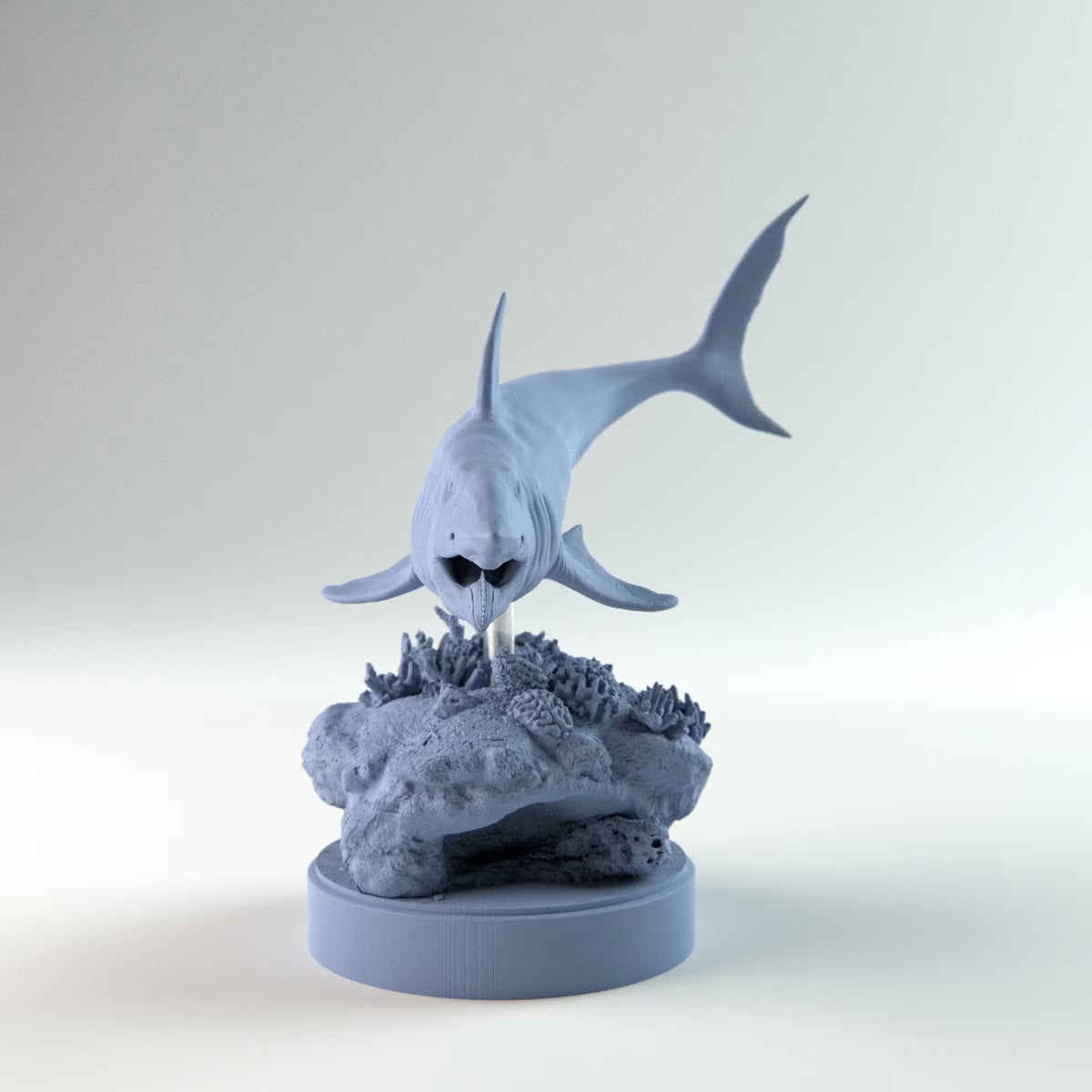 Helicoprion Swimming