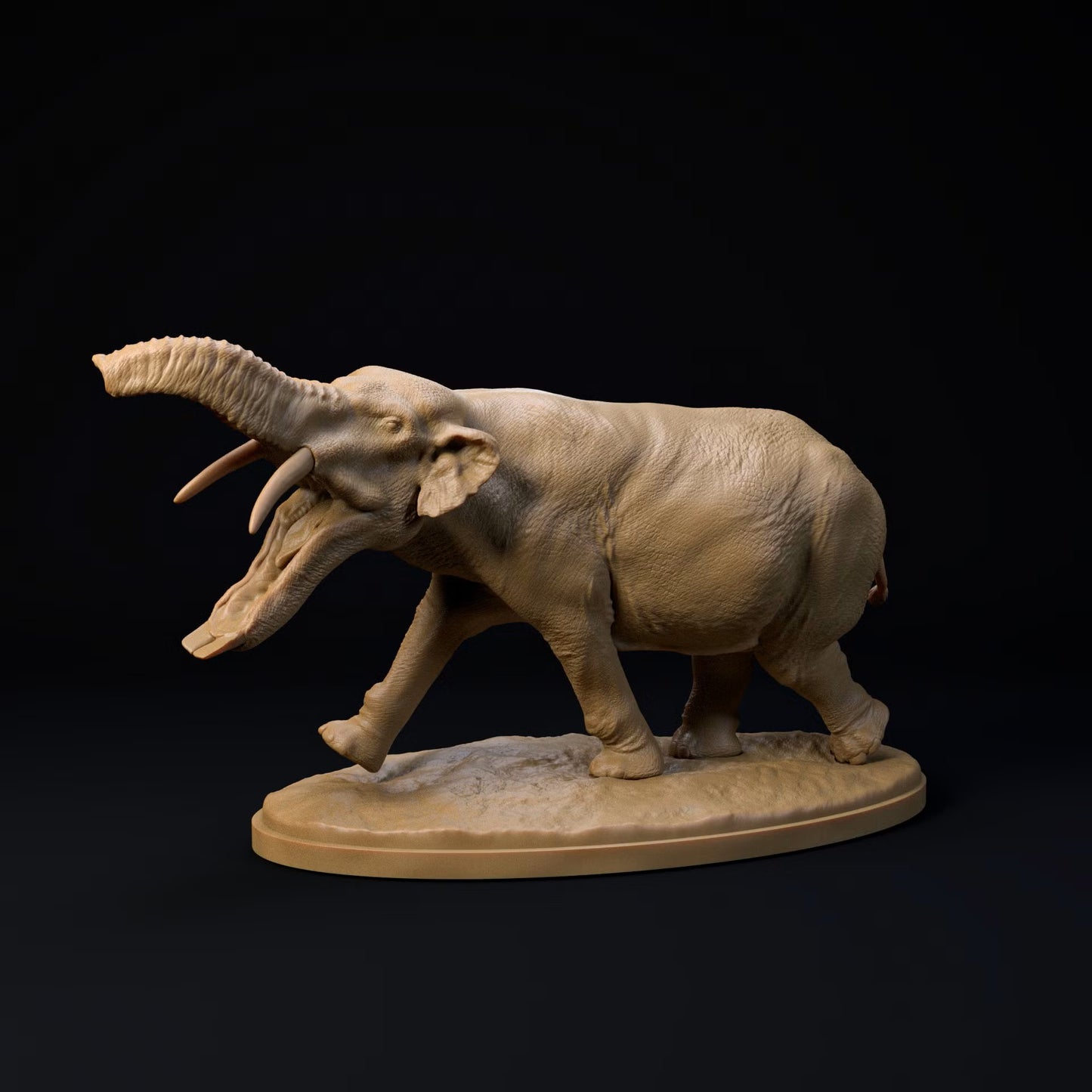 Platybelodon Charging