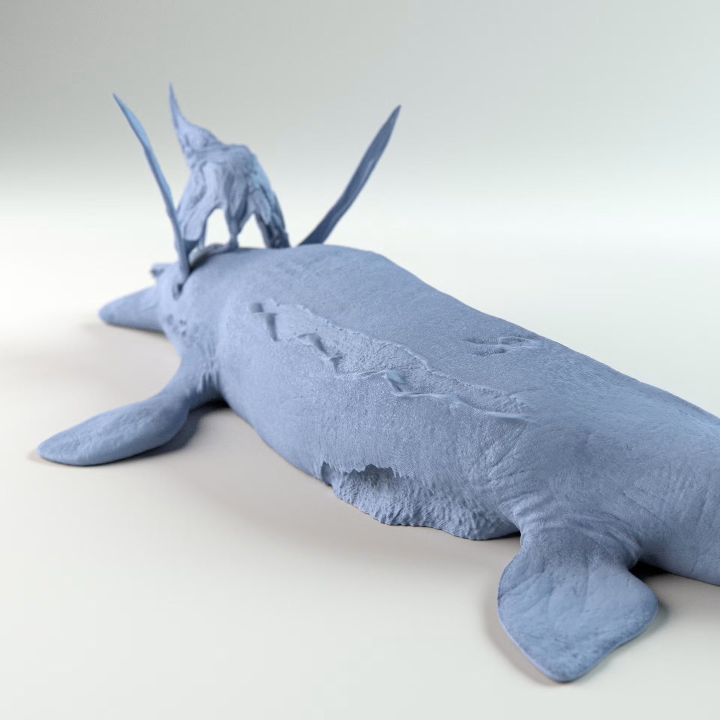 Pteranodon Eating Tylosaurus