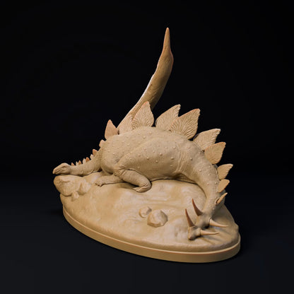 Stegosaurus Resting