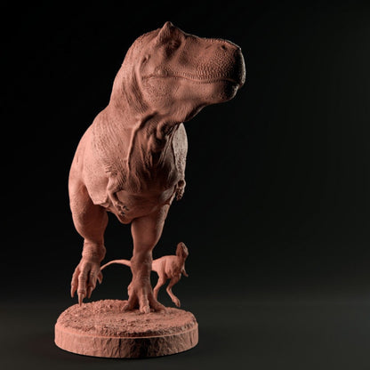 Tyrannosaurus Rex and Juvenile 1:35 Scale