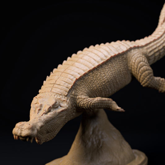 Sarcosuchus Swimming